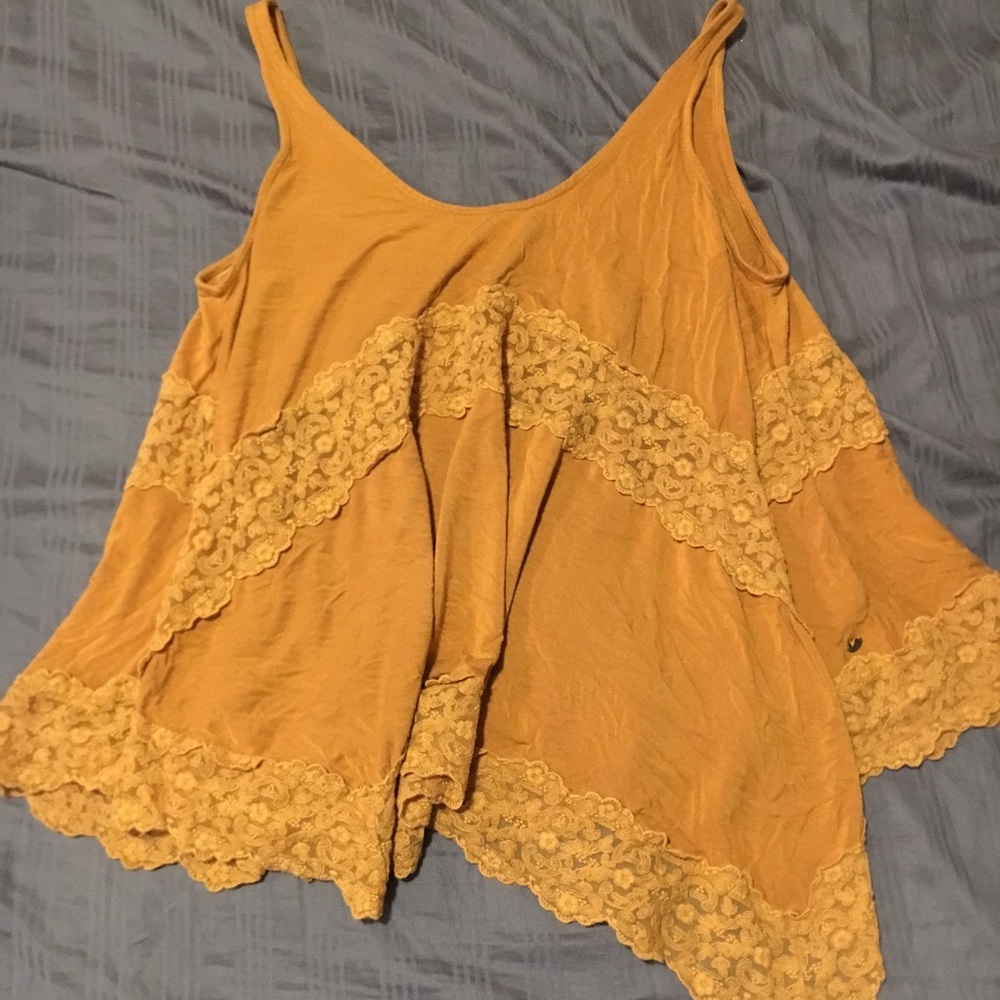 American Eagle lace swing tank